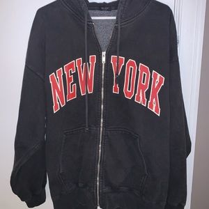 Pacsun New York Zip Up